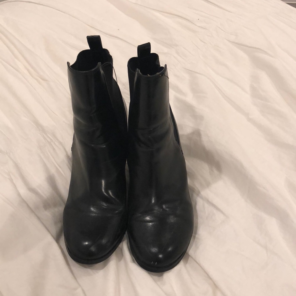 Black H and M Booties